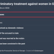 Recent statistics related to violence against women, and legislative changes in Georgia