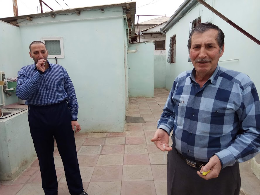 Tehran Mamiyev, son and brother of the victims photo by Rahim Tariverdiyev